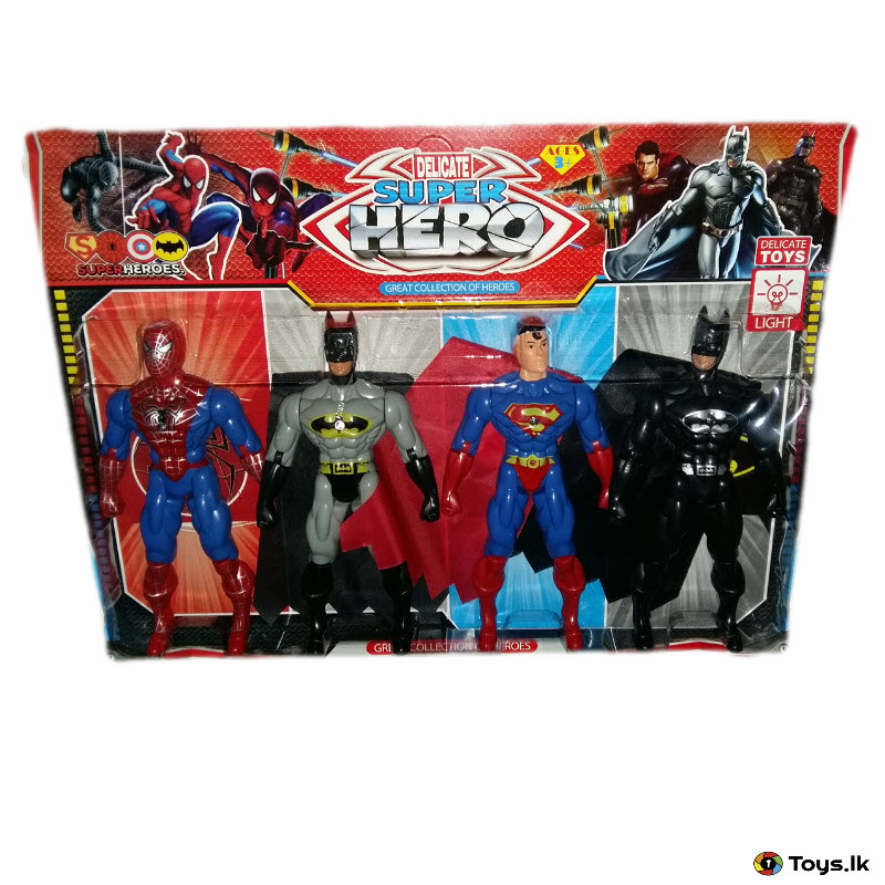 batman and spiderman toys