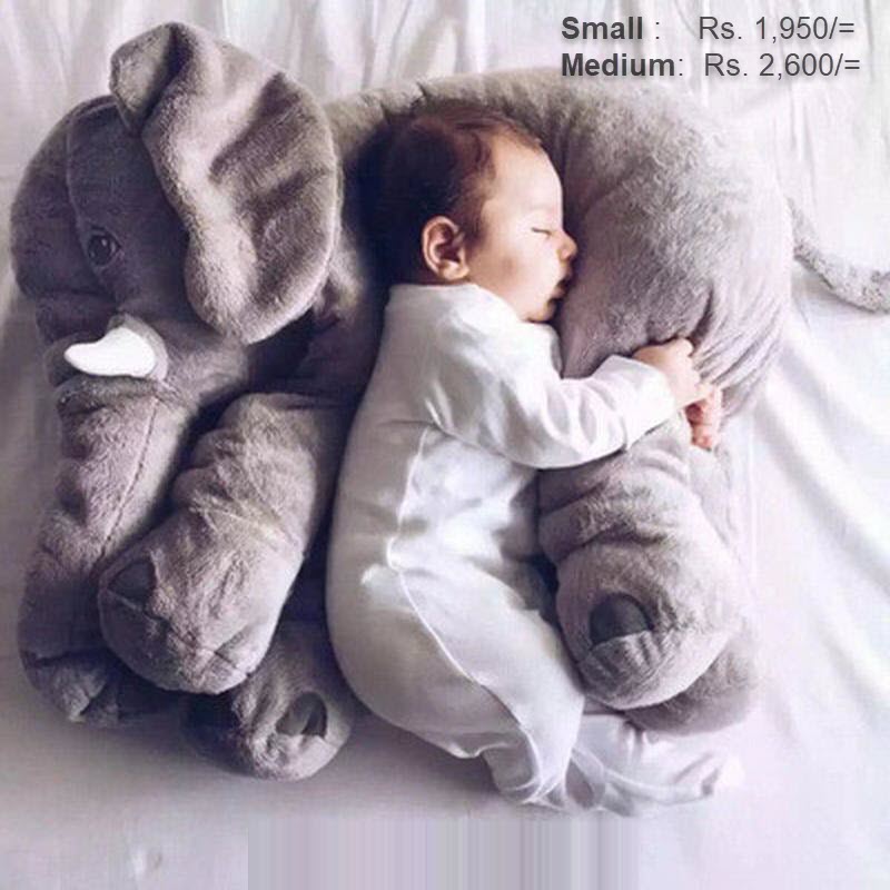 stuffed elephant pillow