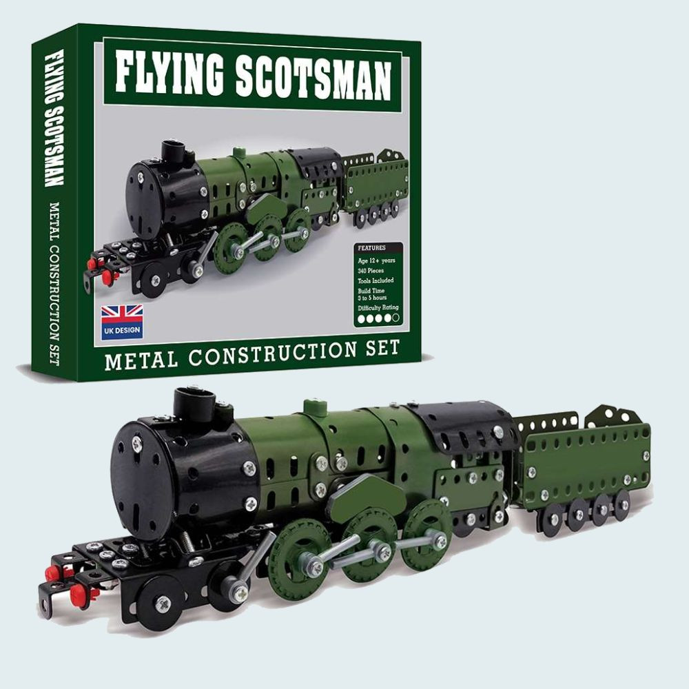 Building Model Puzzle – Flying Scotsman Train Lego type – 340 Pcs (TOY00973)