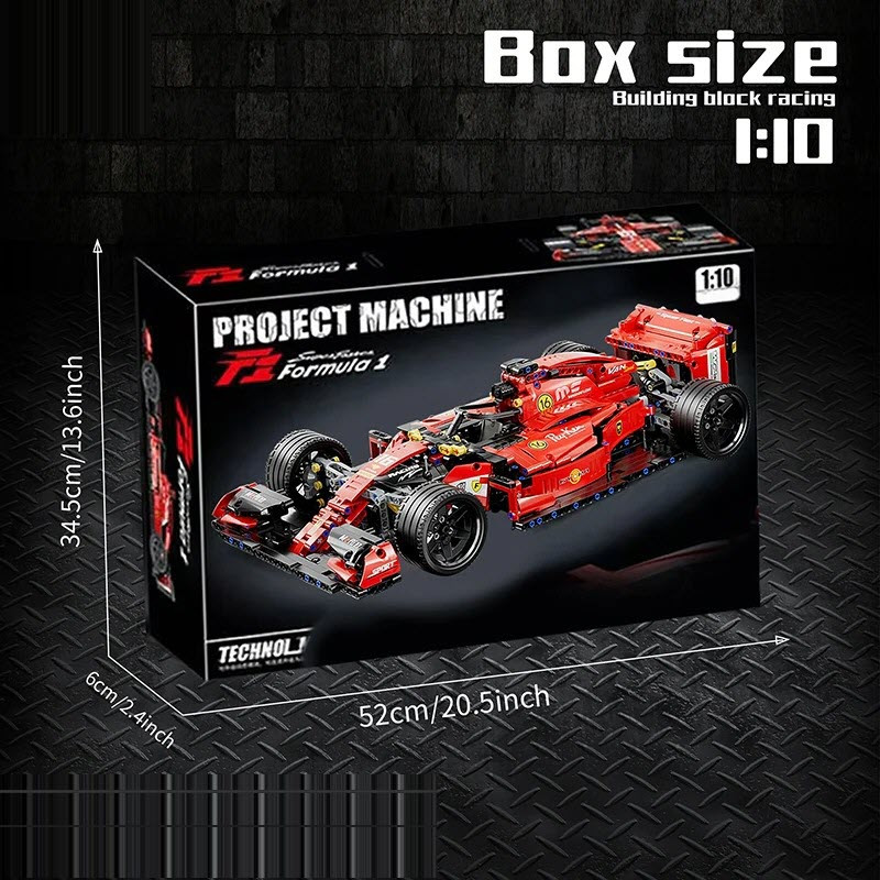 RC Race Car Building Blocks Set – Remote Control Model Car Kit for Kids